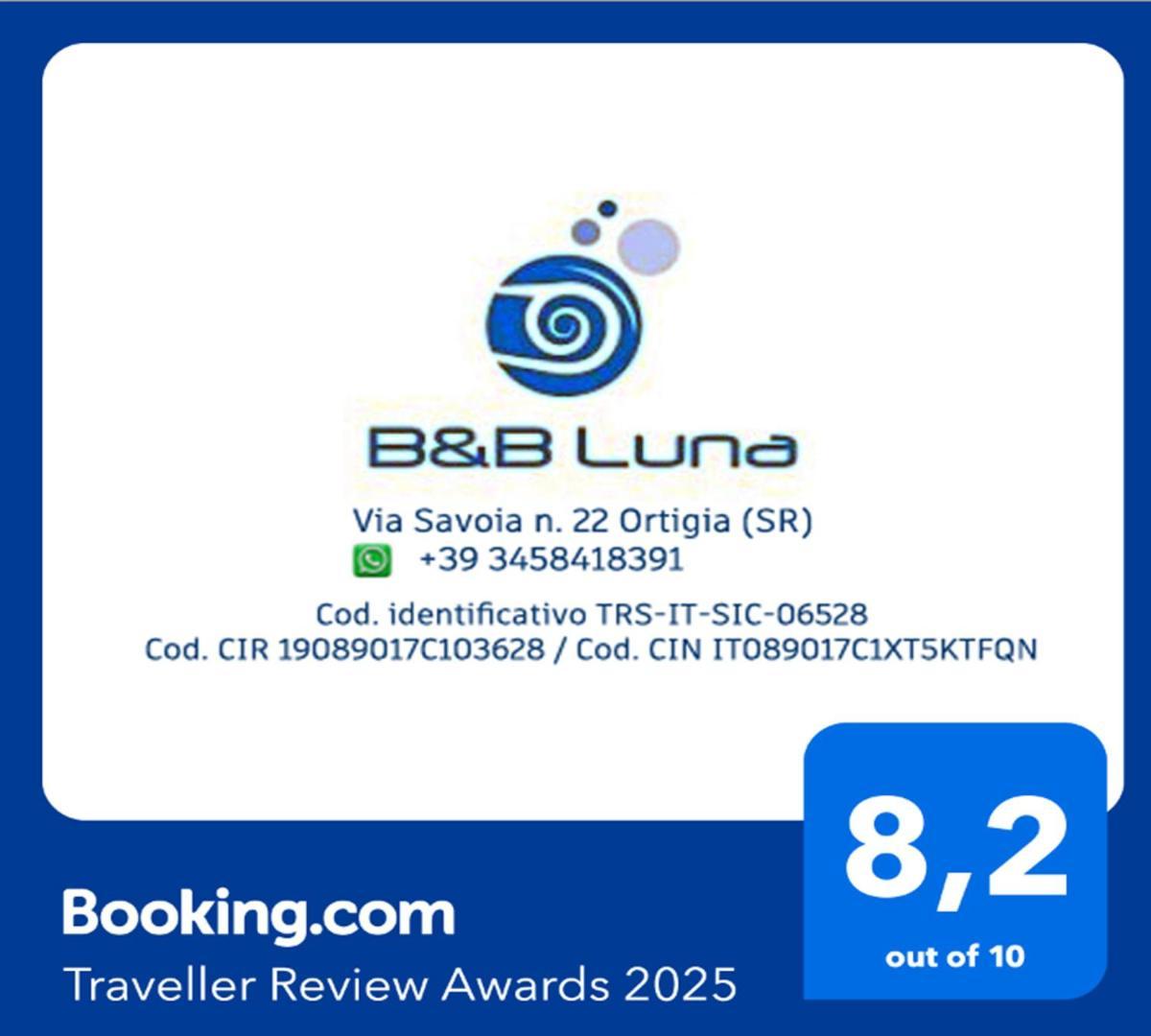 B&B Luna Сиракуза Екстериор снимка